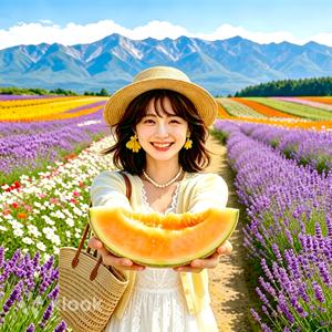 四季彩之丘　＆　上富良野ｈｅｒｂ　ｇａｒｄｅｎ　＆　富田農場　＆　森林精靈露臺一日遊（札幌出發　）